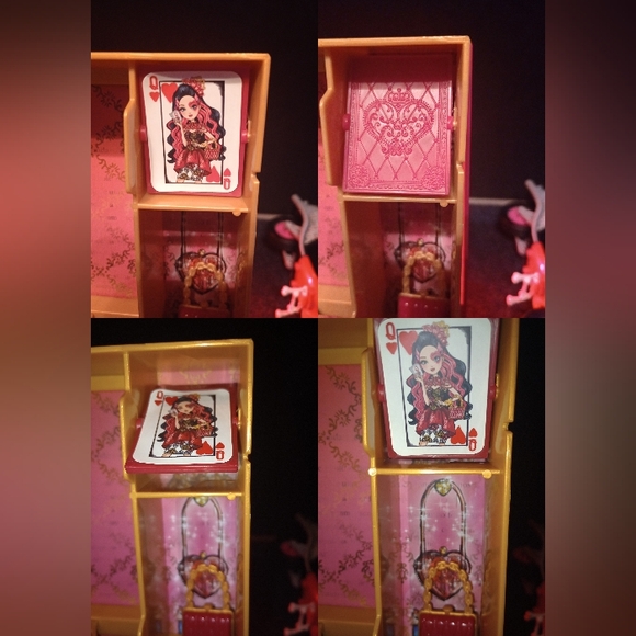 Ever After High Lizzie Hearts Spring Unsprung Book Playset & Doll - Picture 8 of 11